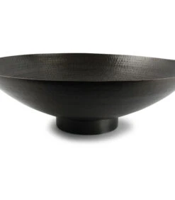 Sierschaal 59xH19cm Geborsteld Zwart Globe