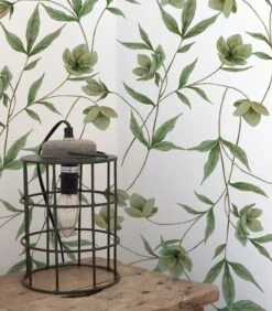 WELLINGTON Behang - Bloemen Hellébore Patroon -Dagelijkse Boodschappen Winkel 258c8d786ec24eeabc1fe9677742521d