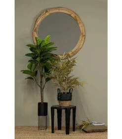 WOOOD Bamboe Kunstplant - Bamboe/Polyester - Natural - 120x74x74 -Dagelijkse Boodschappen Winkel 26190ff3bc7e4e4395465748a55d7300