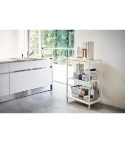 Yamazaki 3-Tiered Storage Rack - Tower - White -Dagelijkse Boodschappen Winkel 264aa676bbe847fa9d9171dcb886b3f0