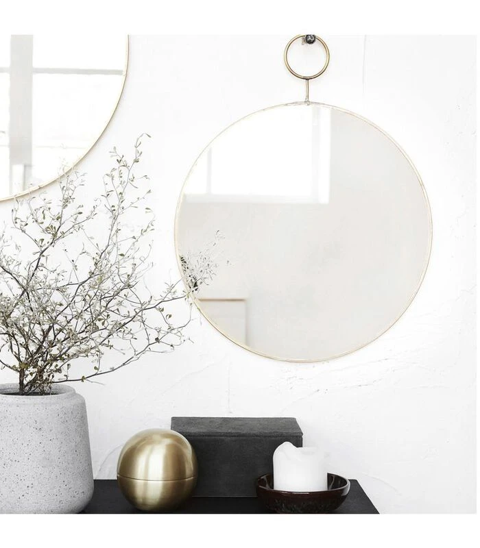 House Doctor Spiegel - Lus - Messing 2 House Doctor Spiegel - Lus - Messing - Afbeelding 2