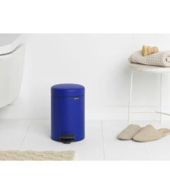 Brabantia NewIcon Pedaalemmer, 3 Liter - Mineral Powerful Blue -Dagelijkse Boodschappen Winkel 271c7567ff3147509f27400b9da51f0f