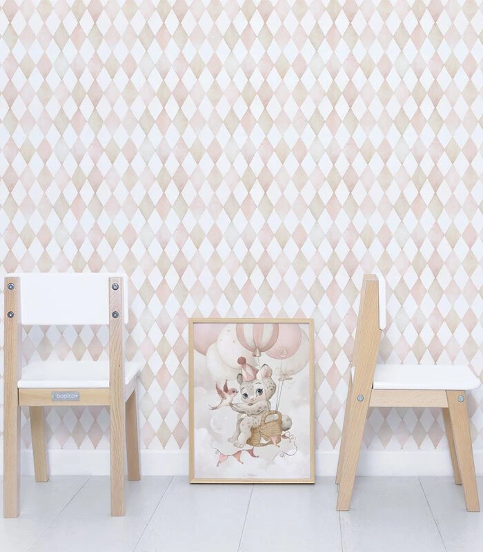 SELENE Behang - Harlekijn Patroon 2 SELENE Behang - Harlekijn Patroon - Afbeelding 2