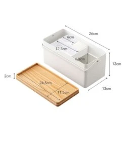 Yamazaki Sewing Box - Tower - White