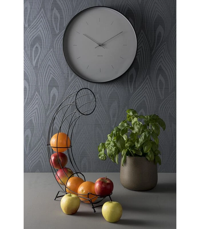 Karlsson Wandklok Butterfly Hands - Grijs - Ø27,5cm 2 Karlsson Wandklok Butterfly Hands - Grijs - Ø27,5cm - Afbeelding 2