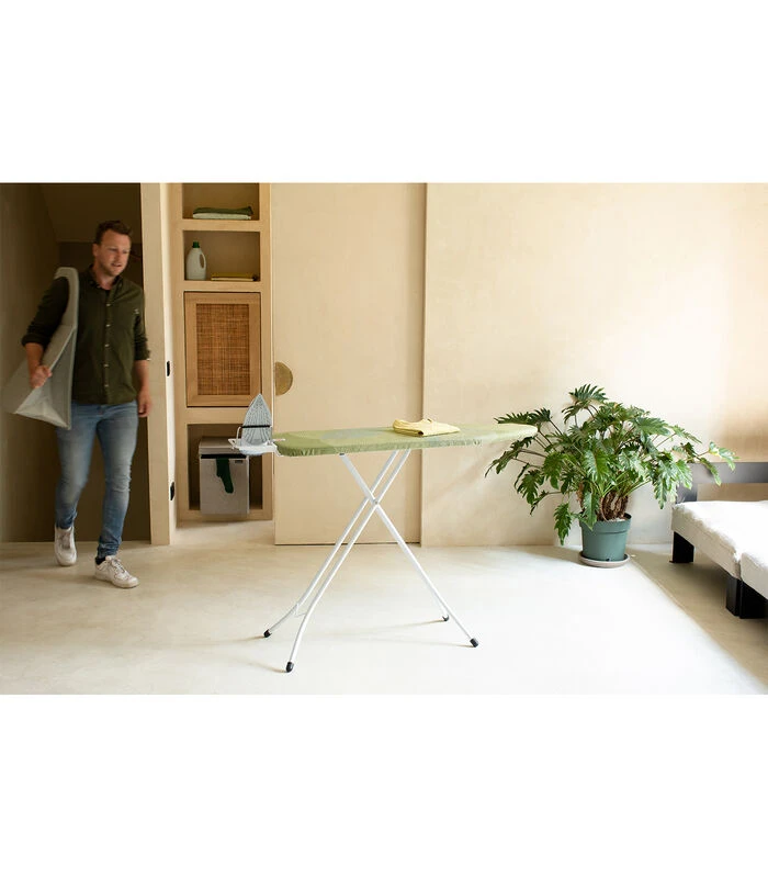 Brabantia Strijkplank A, 110x30 Cm, Strijkerhouder 4 Brabantia Strijkplank A, 110x30 Cm, Strijkerhouder - Afbeelding 4