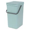 Brabantia Sort & Go Afvalemmer, 16 Liter - Mint