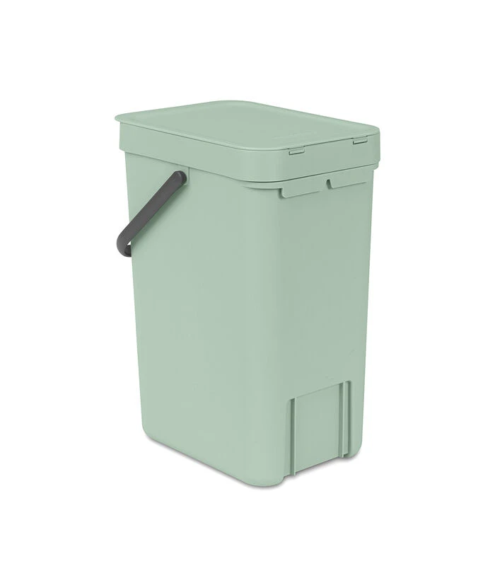 Brabantia Sort & Go Afvalemmer, 12 Liter - Jade Green 2 Brabantia Sort & Go Afvalemmer, 12 Liter - Jade Green - Afbeelding 2