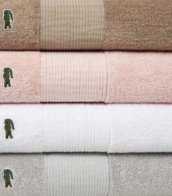 Badhanddoek Katoen 600 Gsm , L Lecroco -Dagelijkse Boodschappen Winkel 2a8efd6765a44a2781460df9e65f352b
