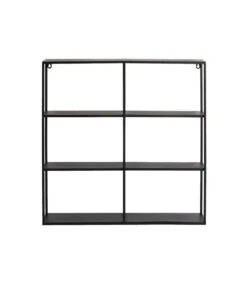 Wandrek Molise - Zwart - 60x13x60cm 7 Wandrek Molise - Zwart - 60x13x60cm -Dagelijkse Boodschappen Winkel 2cb2cbd633414052aa1c382c56232d27