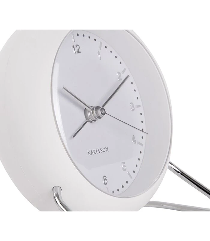 Karlsson Wekker Val ABS - Wit - 11x11x9cm 4 Karlsson Wekker Val ABS - Wit - 11x11x9cm - Afbeelding 4
