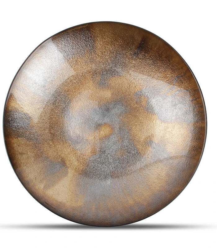 Sierschaal 40xH6,5cm Brons Cosmo 3 Sierschaal 40xH6,5cm Brons Cosmo - Afbeelding 3