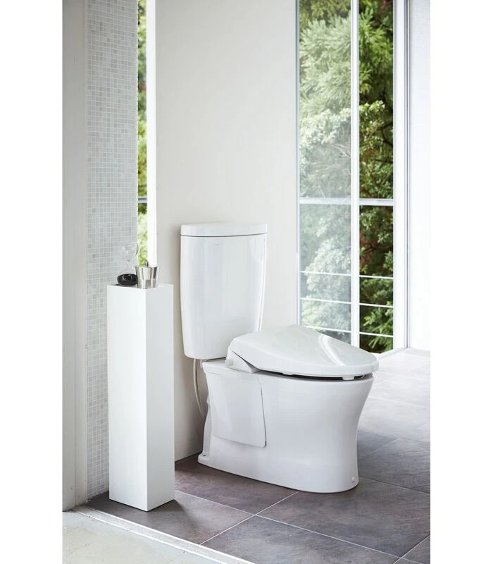 Yamazaki Slim Toilet Rack - Tower - White 4 Yamazaki Slim Toilet Rack - Tower - White - Afbeelding 4