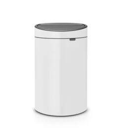 Brabantia Touch Bin New, 40L, Kunststof Binnenemmer - White