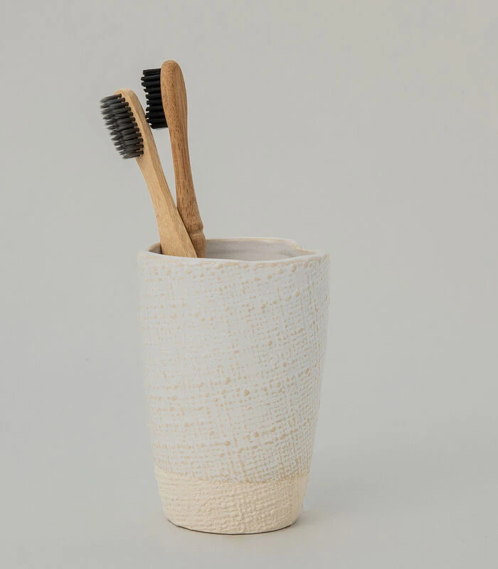 Tandenborstelhouder Aldo Ecru 2 Tandenborstelhouder Aldo Ecru - Afbeelding 2