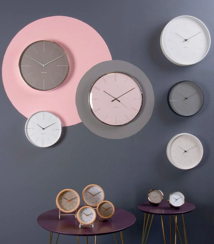 Karlsson Wandklok Normann Numbers - Wit - Ø27,5cm 2 Karlsson Wandklok Normann Numbers - Wit - Ø27,5cm - Afbeelding 2