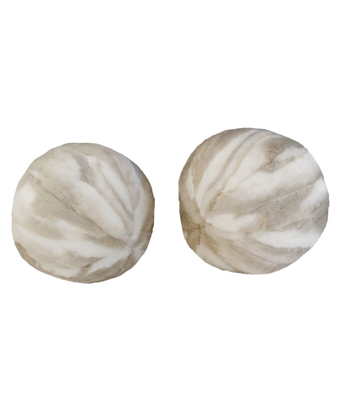 Ronde Bal Zachte Kussen -beige 1 Ronde Bal Zachte Kussen -beige