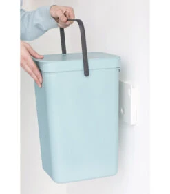 Brabantia Sort & Go Afvalemmer, 16 Liter - Mint -Dagelijkse Boodschappen Winkel 33deade575ab4fb8ac8535541840d0df