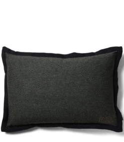 Kussensloop RM Flori Zwart - 65x45 Cm