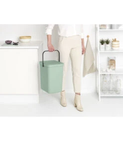 Brabantia Sort & Go Afvalemmer, 25 Liter - Jade Green 6 Brabantia Sort & Go Afvalemmer, 25 Liter - Jade Green -Dagelijkse Boodschappen Winkel 3585ae9374d246c985b534a5556dc9e8