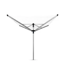 Brabantia Droogmolen Lift-O-Matic Advance, 50m, Metalen Grondanker