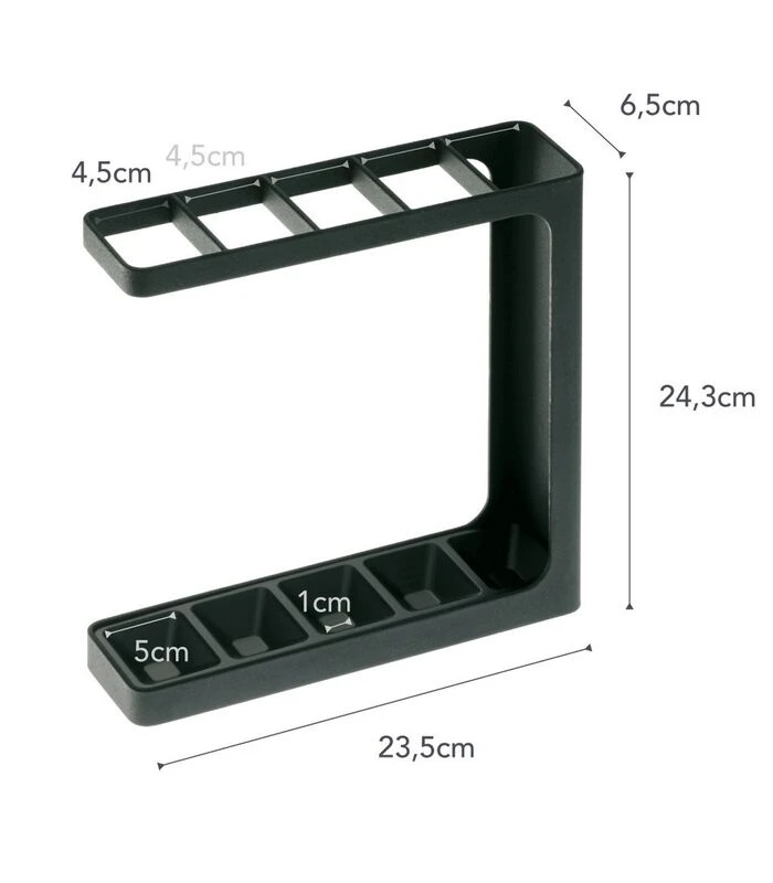 Yamazaki Umbrella Stand - Grind - Black 5 Yamazaki Umbrella Stand - Grind - Black - Afbeelding 5
