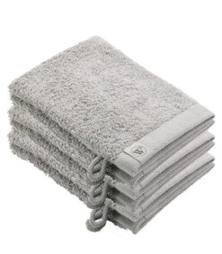 6x Remade Cotton Washandjes Zand