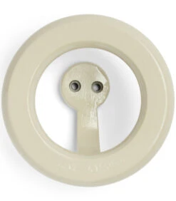 Ronde Ophanghaak, Wandhaak - L'Eclipse - Wit - 1 Stuk