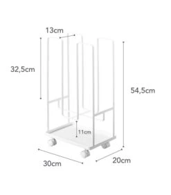 Yamazaki Cardboard Organizer - Tower - White -Dagelijkse Boodschappen Winkel 380dc61b9d8e464d9514c874aa4fb421