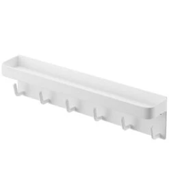 Yamazaki Magnetic Key Hook With Tray - Smart - White