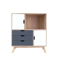 Leitmotiv Ladekast Snap - Duo Deuren & Lades - 80x36x90cm