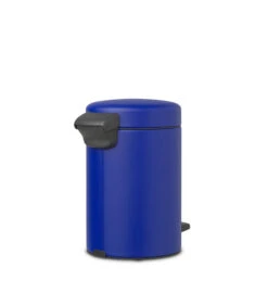 Brabantia NewIcon Pedaalemmer, 3 Liter - Mineral Powerful Blue -Dagelijkse Boodschappen Winkel 396d6ae2d9e04705a6483c8d74088554