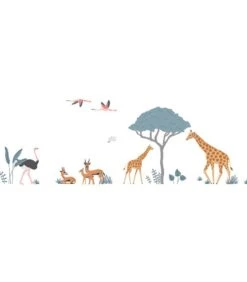 Muursticker Kinderkamer - Wilde Dieren Giraffen -Dagelijkse Boodschappen Winkel 3a4c3c230c674fad8f964b45c782ebff