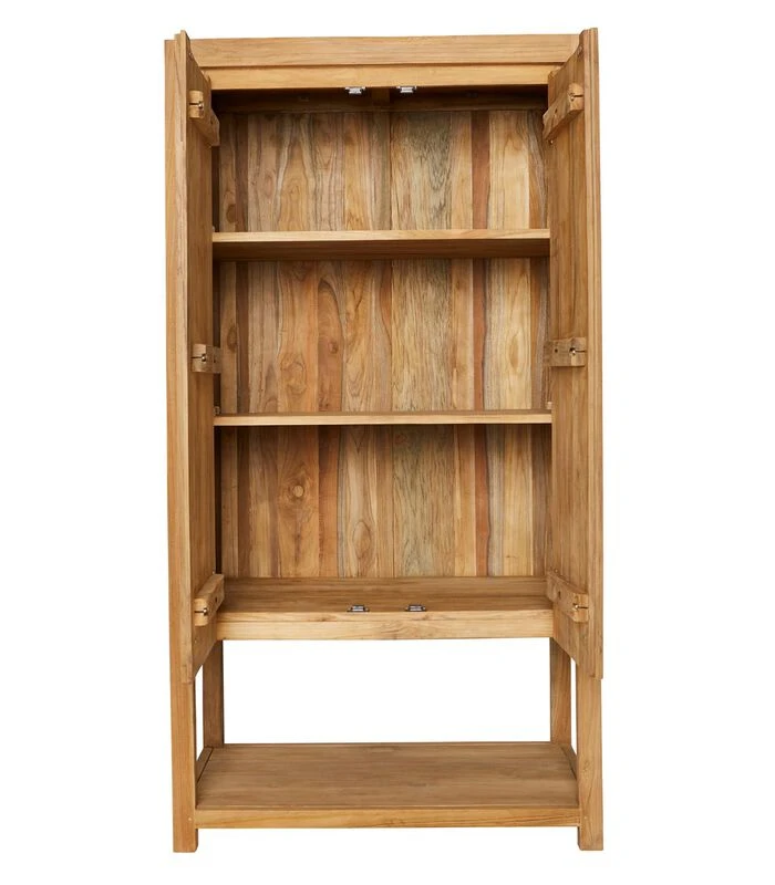 DRIFT Teruggewonnen Teakhouten Kast 2 DRIFT Teruggewonnen Teakhouten Kast - Afbeelding 2