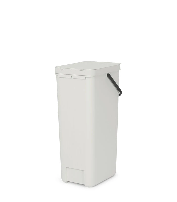 Brabantia Sort & Go Afvalemmer, 40 Liter - Light Grey 2 Brabantia Sort & Go Afvalemmer, 40 Liter - Light Grey - Afbeelding 2