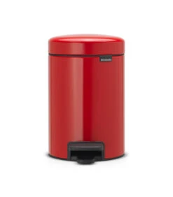 Brabantia NewIcon Prullenbak - 3 L - Passion Red