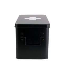 PRESENT TIME Medicijnkist - Large - Metaal Mat Zwart - 31,5x19x21cm 7 PRESENT TIME Medicijnkist - Large - Metaal Mat Zwart - 31,5x19x21cm -Dagelijkse Boodschappen Winkel 3f9b419899264304af5505161389a726