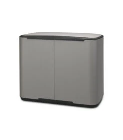 Brabantia Bo Pedaalemmer, 11 + 23 Liter - Mineral Concrete Grey -Dagelijkse Boodschappen Winkel 402ea01ceee54caba85ff704cffc9481