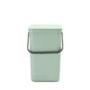 Brabantia Sort & Go Afvalemmer, 25 Liter - Jade Green