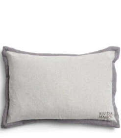 Kussensloop RM Flori Grijs - 65x45 Cm