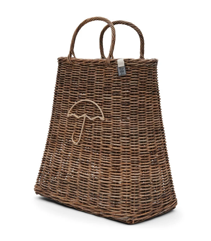 Paraplubak - Rustic Rattan Umbrella Bag - Naturel 2 Paraplubak - Rustic Rattan Umbrella Bag - Naturel - Afbeelding 2