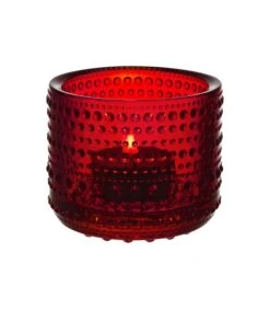 Iittala Kastehelmi Sfeerlicht 64mm Cranberry