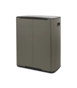 Brabantia Bo Pedaalemmer, Met 2 Binnenemmers, 2 X 30 L - Platinum -Dagelijkse Boodschappen Winkel 43b8021927b14cd1b0f51d727c93b796
