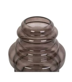 PRESENT TIME Vaas Distinct - Large - Glas Chocolade Bruin - Ø25x30cm -Dagelijkse Boodschappen Winkel 44144fafb5374c8fabe7e20c2302174c