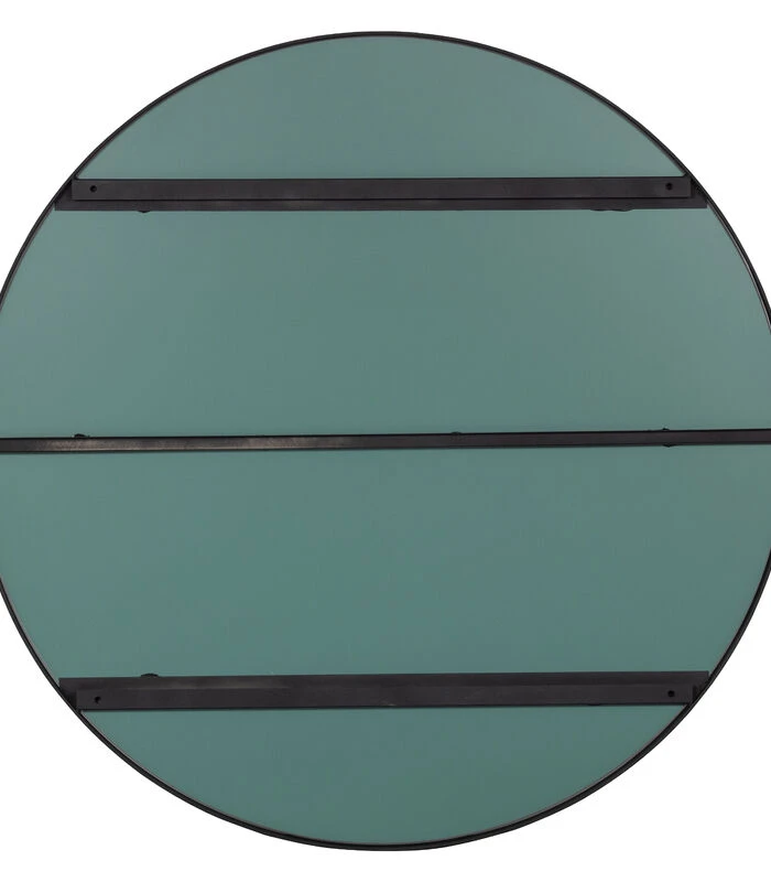 Doutzen Spiegel - Metaal - Zwart - 115x115x5 4 Doutzen Spiegel - Metaal - Zwart - 115x115x5 - Afbeelding 4