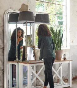 Spiegel Staand - Place Vendôme Mirror - 100x220 Cm - Zilver -Dagelijkse Boodschappen Winkel 4565a35b57b64c2aa831d0cab4f59302