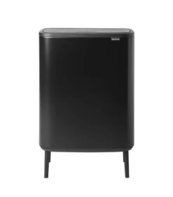 Brabantia Bo Touch Bin Hi, 1 Binnenemmer, 60L - Matt Black