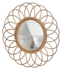 Flores Spiegel Rond - Bamboe - Naturel - 59x59x2 6 Flores Spiegel Rond - Bamboe - Naturel - 59x59x2 -Dagelijkse Boodschappen Winkel 45cd87ce38a2496183cf31270b45421d