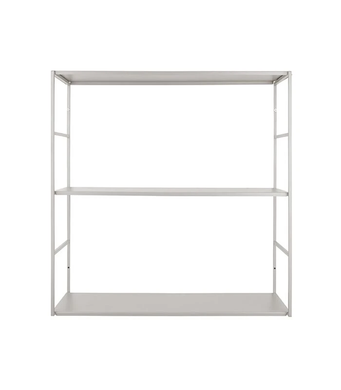 PRESENT TIME Wandrek Level - Metaal Mat Warm Grijs - 60x20x60cm 5 PRESENT TIME Wandrek Level - Metaal Mat Warm Grijs - 60x20x60cm - Afbeelding 5