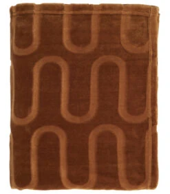 Plaid Polyester Flannel Shaved Ginger Glazed